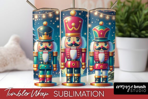 Christmas Nutcrackers Tumbler Wrap Graphics Review