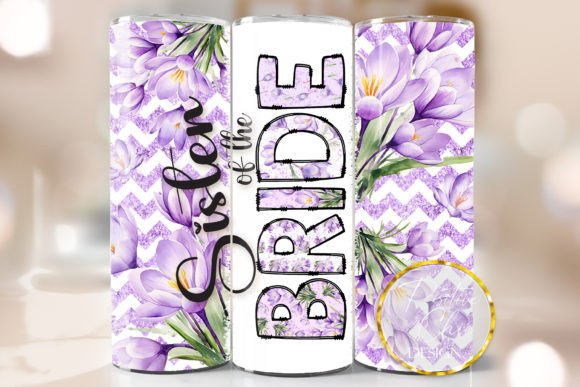 Floral Sister of the Bride Tumbler: Graphics & Crafts Review