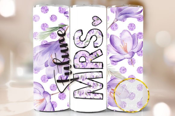 Future Mrs Tumbler Wrap Wedding Design Graphics & Crafts