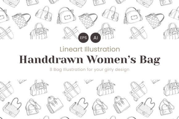 Line Womens Bag Graphics & Illustrations Review