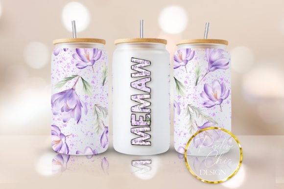 Mothers Day Memaw Graphics for Crafts & Blog Publishing