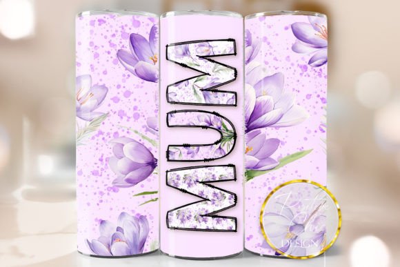 Mum 20oz Purple Tumbler Wrap Sublimation: Graphics & Crafts Review