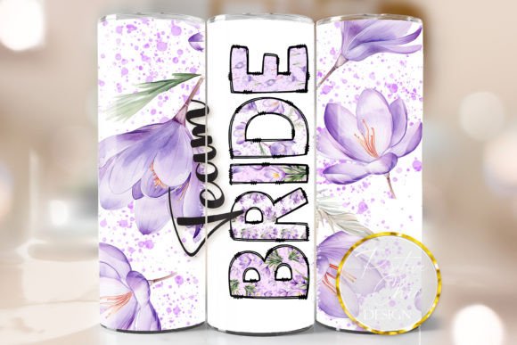 Team Bride Spring Flowers Tumbler PNG: Graphics & Crafts Review